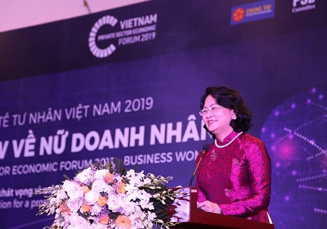 Vicepresidenta de Vietnam reitera prioridad de crear condiciones favorables para empresarias ảnh 1