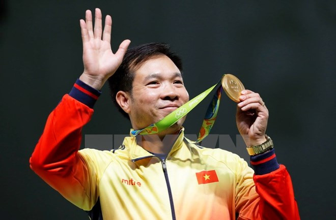 Hoang Xuan Vinh gana primer oro para Vietnam en los Juegos Olímpicos ảnh 1 Hoang Xuan Vinh gana primer oro para Vietnam en los Juegos Olímpicos ảnh 1