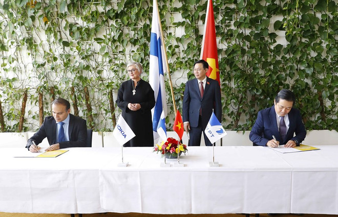 Grupo de telecomunicaciones vietnamita firma acuerdo de cooperación con Nokia ảnh 1 Grupo de telecomunicaciones vietnamita firma acuerdo de cooperación con Nokia ảnh 1