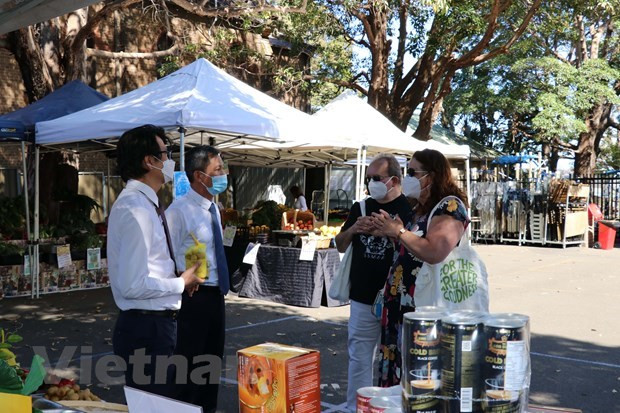Presentan productos agrícolas vietnamitas en Australia ảnh 1 Presentan productos agrícolas vietnamitas en Australia ảnh 1