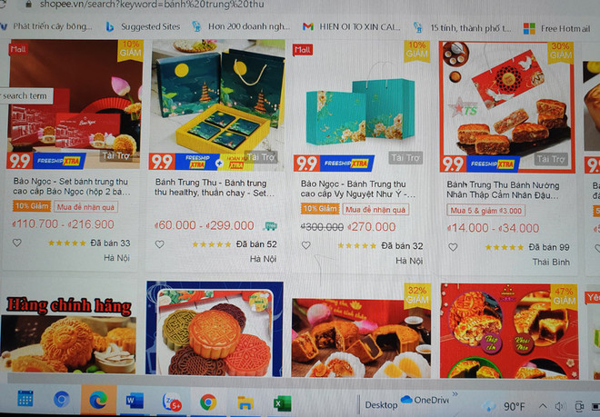 Emotivas ventas en línea de pasteles de luna vietnamitas en medio del COVID-19 ảnh 1