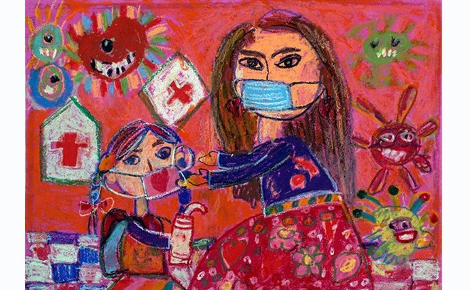Celebrarán en línea exposiciones de arte en ocasión del "Festival de los Niños" ảnh 1 Celebrarán en línea exposiciones de arte en ocasión del "Festival de los Niños" ảnh 1