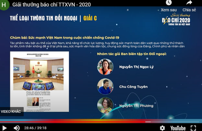 Premio de prensa de la VNA afirma profesionalismo, cohesión y responsabilidad ảnh 1