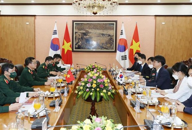 Vietnam y Corea del Sur buscan fortalecer cooperación en defensa ảnh 1 Vietnam y Corea del Sur buscan fortalecer cooperación en defensa ảnh 1