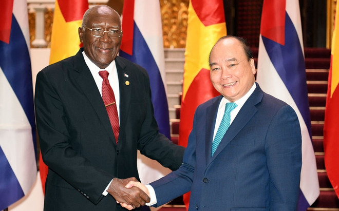 Visita del presidente de Vietnam a Cuba afirma la continuidad de las relaciones bilaterales de solidaridad ảnh 2 Visita del presidente de Vietnam a Cuba afirma la continuidad de las relaciones bilaterales de solidaridad ảnh 2