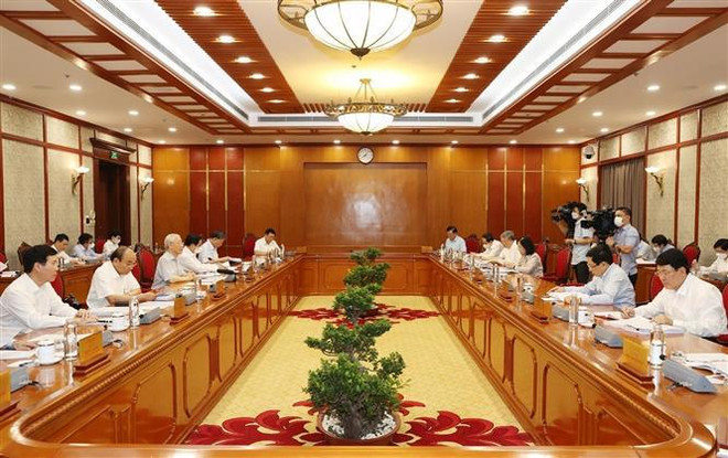 Máximo dirigente partidista de Vietnam exige reforzar labores anticorrupción ảnh 2 Máximo dirigente partidista de Vietnam exige reforzar labores anticorrupción ảnh 2