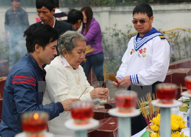Vietnam rememora a combatientes caídos en batalla naval por defender soberanía ảnh 1 Vietnam rememora a combatientes caídos en batalla naval por defender soberanía ảnh 1