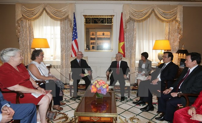 Prensa alemana destaca visita a Washington de líder partidista vietnam ảnh 1 Prensa alemana destaca visita a Washington de líder partidista vietnam ảnh 1