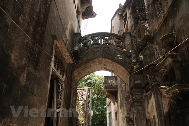 Aldea Cu en los suburbios de Hanoi: lugar donde se conservan arquitectura antigua ảnh 6