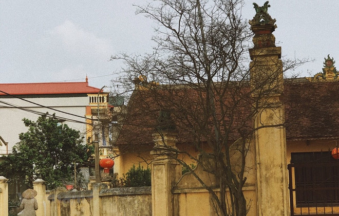 Aldea Cu en los suburbios de Hanoi: lugar donde se conservan arquitectura antigua ảnh 1