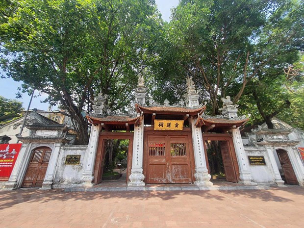 Encanto del Templo Kim Lien, uno de los cuatro protectores de la antigua Thang Long ảnh 1 Encanto del Templo Kim Lien, uno de los cuatro protectores de la antigua Thang Long ảnh 1