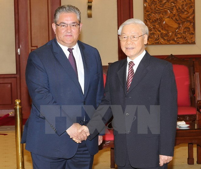 Partidos Comunistas de Vietnam y Grecia consolidan cooperación ảnh 1 Partidos Comunistas de Vietnam y Grecia consolidan cooperación ảnh 1