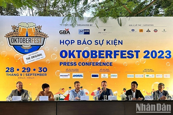 Celebrarán Oktoberfest 2023 en ciudades vietnamitas ảnh 1 Celebrarán Oktoberfest 2023 en ciudades vietnamitas ảnh 1