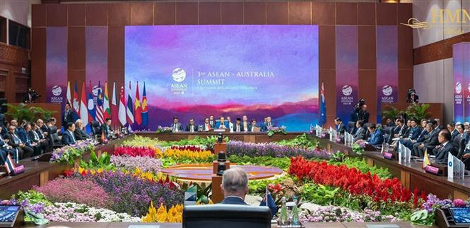 Premier vietnamita participa en Cumbres entre ASEAN con Australia y ONU ảnh 2 Premier vietnamita participa en Cumbres entre ASEAN con Australia y ONU ảnh 2