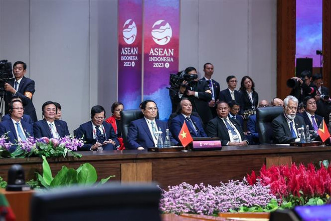 Premier vietnamita participa en Cumbres entre ASEAN con Australia y ONU ảnh 1 Premier vietnamita participa en Cumbres entre ASEAN con Australia y ONU ảnh 1