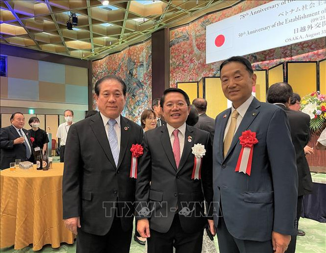 Vietnamitas en Francia, Japón y Sri Lanka celebran el Día Nacional ảnh 2