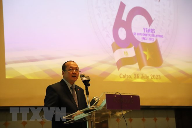Destacan relaciones tradicionales de amistad Vietnam-Egipto ảnh 1 Destacan relaciones tradicionales de amistad Vietnam-Egipto ảnh 1