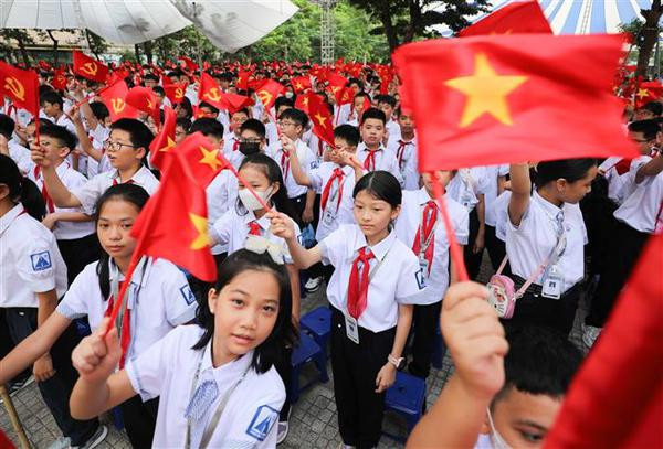 Inician año escolar 2023-2024 en Vietnam ảnh 3 Inician año escolar 2023-2024 en Vietnam ảnh 3