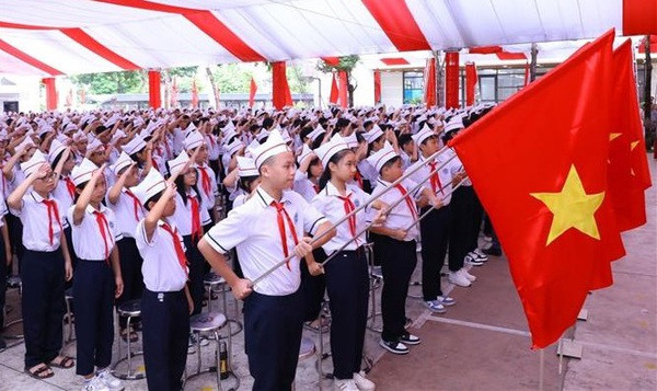 Inician año escolar 2023-2024 en Vietnam ảnh 1 Inician año escolar 2023-2024 en Vietnam ảnh 1