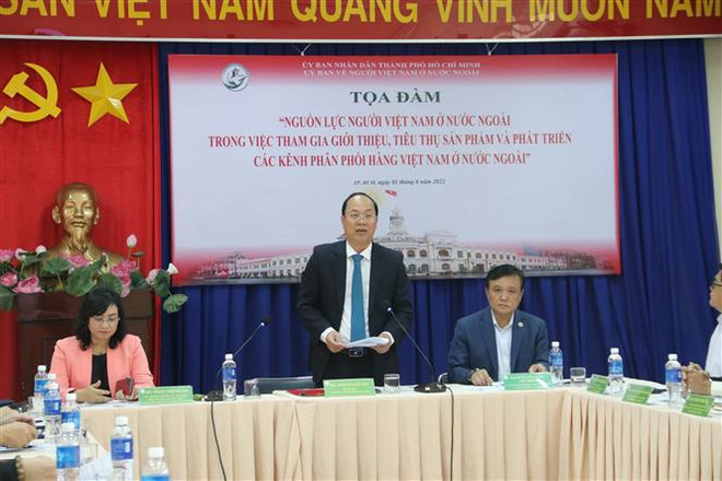 Promueven exportaciones a través de empresarios vietnamitas en extranjero ảnh 1