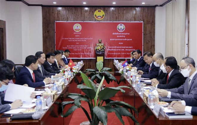 Agilizan cooperación religiosa entre Vietnam y Laos ảnh 1 Agilizan cooperación religiosa entre Vietnam y Laos ảnh 1