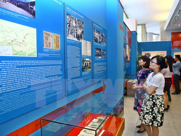 Abierta exposición sobre el camino de liberación nacional de Ho Chi Minh ảnh 1 Abierta exposición sobre el camino de liberación nacional de Ho Chi Minh ảnh 1