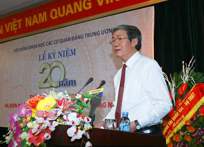 Encomian en Vietnam aportes del Consejo de Ciencia de órganos partidistas centrales ảnh 1 Encomian en Vietnam aportes del Consejo de Ciencia de órganos partidistas centrales ảnh 1