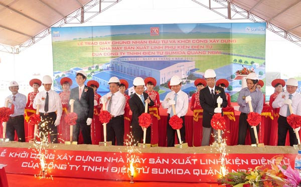 Inauguran en provincia vietnamita planta de inversiones japonesas ảnh 1 Inauguran en provincia vietnamita planta de inversiones japonesas ảnh 1