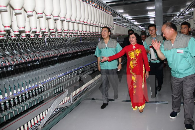 En operación fábrica de fibra textil en Tay Ninh ảnh 1 En operación fábrica de fibra textil en Tay Ninh ảnh 1