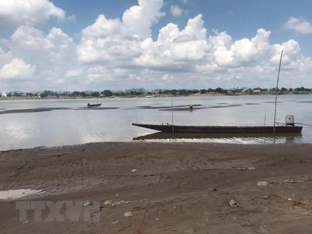 Nivel de las aguas del río Mekong en Tailandia toca fondo en casi un siglo ảnh 1 Nivel de las aguas del río Mekong en Tailandia toca fondo en casi un siglo ảnh 1