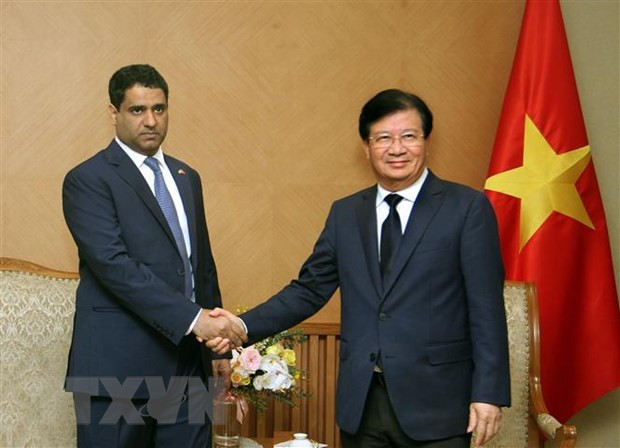 Viceprimer ministro de Vietnam promete condiciones favorables para empresas de EAU ảnh 1 Viceprimer ministro de Vietnam promete condiciones favorables para empresas de EAU ảnh 1