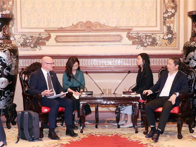 Ciudad Ho Chi Minh y socio australiano promueven cooperación en tecnología ảnh 1 Ciudad Ho Chi Minh y socio australiano promueven cooperación en tecnología ảnh 1