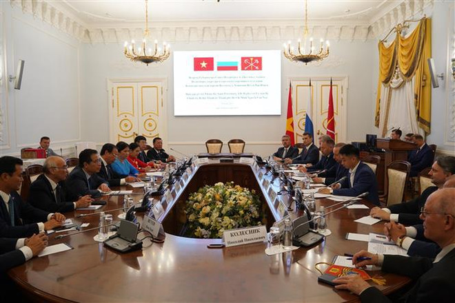 Localidades de Vietnam y Rusia por mejoran lazos y compresión mutua ảnh 1 Localidades de Vietnam y Rusia por mejoran lazos y compresión mutua ảnh 1
