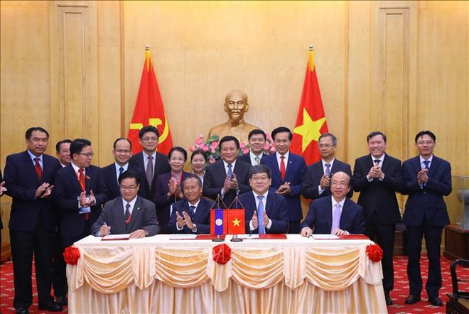Vietnam y Laos fortalecen intercambios y cooperación científicos ảnh 1 Vietnam y Laos fortalecen intercambios y cooperación científicos ảnh 1