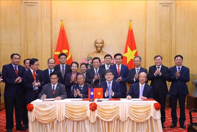 Vietnam y Laos fortalecen intercambios y cooperación científicos ảnh 1 Vietnam y Laos fortalecen intercambios y cooperación científicos ảnh 1