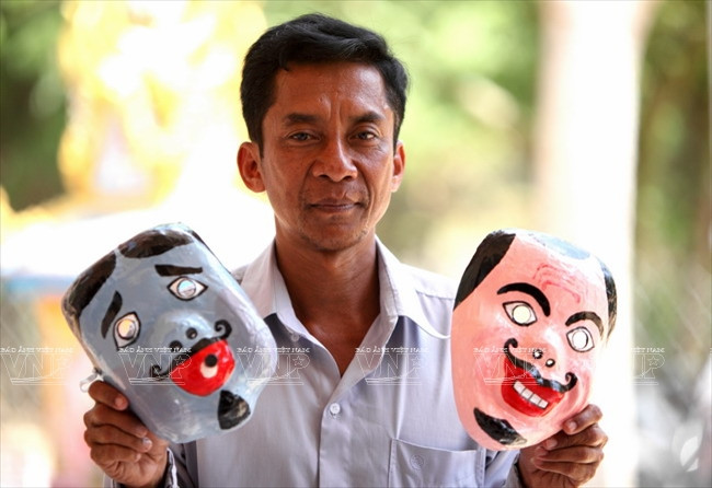 Empeñado khmer en conservar valor de misteriosas máscaras ảnh 6 Empeñado khmer en conservar valor de misteriosas máscaras ảnh 6