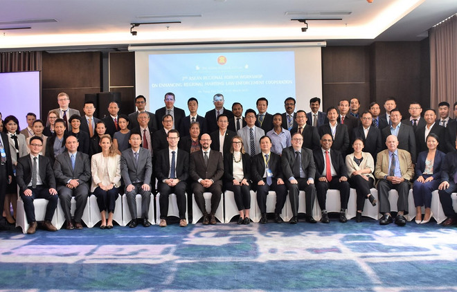Concluye oncena reunión del Foro regional de ASEAN sobre seguridad marina ảnh 1 Concluye oncena reunión del Foro regional de ASEAN sobre seguridad marina ảnh 1