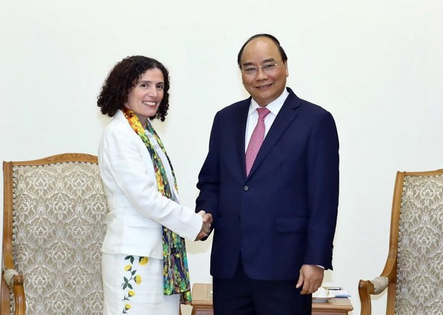 Premier vietnamita recibe a embajadores de Bulgaria y Uruguay ảnh 1 Premier vietnamita recibe a embajadores de Bulgaria y Uruguay ảnh 1