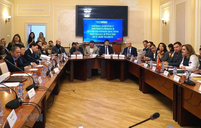 Profundizan cooperación pequeñas y medianas empresas de Vietnam y Rusia ảnh 1 Profundizan cooperación pequeñas y medianas empresas de Vietnam y Rusia ảnh 1