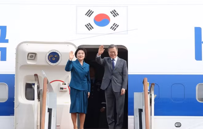 Inicia presidente surcoreano visita a Camboya ảnh 1