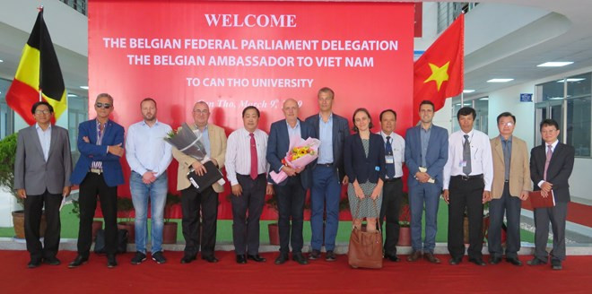 Aspira universidad vietnamita de Can Tho a fomentar cooperación con Bélgica ảnh 1 Aspira universidad vietnamita de Can Tho a fomentar cooperación con Bélgica ảnh 1