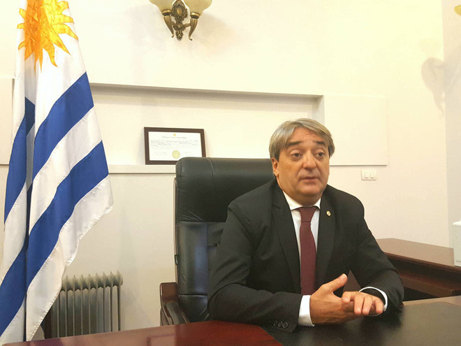 Ofrece Uruguay asistencia para abrir escuela de fútbol en Vietnam ảnh 1 Ofrece Uruguay asistencia para abrir escuela de fútbol en Vietnam ảnh 1