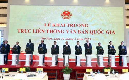 Vietnam lanza Plataforma Nacional de Intercambio de Documentos Electrónicos ảnh 1 Vietnam lanza Plataforma Nacional de Intercambio de Documentos Electrónicos ảnh 1