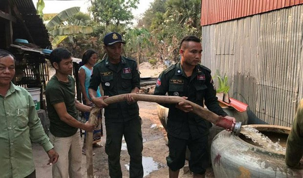 Ayuda Tailandia a Camboya ante fuerte sequía ảnh 1 Ayuda Tailandia a Camboya ante fuerte sequía ảnh 1
