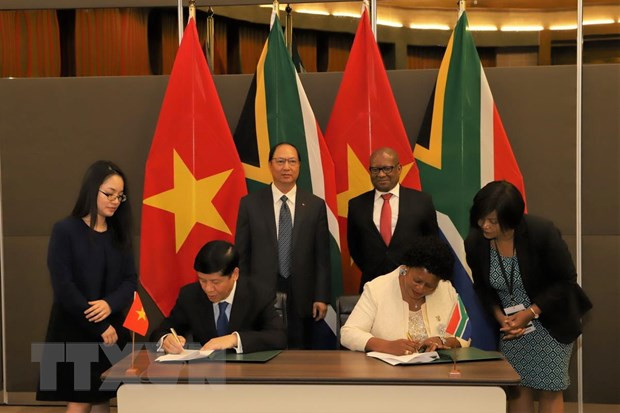 Vietnam y Sudáfrica robustecen cooperación integral ảnh 1 Vietnam y Sudáfrica robustecen cooperación integral ảnh 1