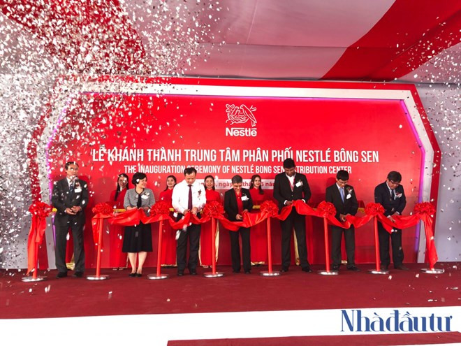 Inaugura la compañía Nestlé nuevo centro de distribución en Vietnam ảnh 1 Inaugura la compañía Nestlé nuevo centro de distribución en Vietnam ảnh 1