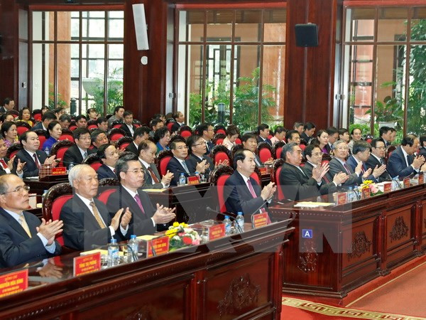 Presidente vietnamita resalta aportes del comité partidista en organismos centrales ảnh 1 Presidente vietnamita resalta aportes del comité partidista en organismos centrales ảnh 1