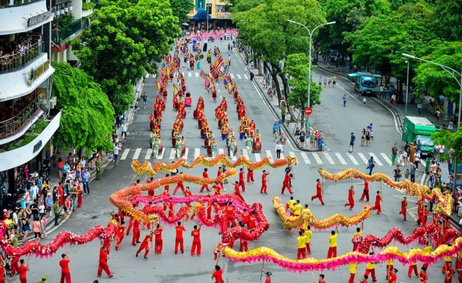 La comunidad contribuye al renacimiento de fiestas tradicionales en Hanoi ảnh 1 La comunidad contribuye al renacimiento de fiestas tradicionales en Hanoi ảnh 1