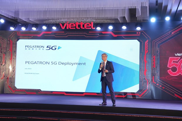 Primera fábrica inteligente de Vietnam se opera por red privada 5G ảnh 3 Primera fábrica inteligente de Vietnam se opera por red privada 5G ảnh 3