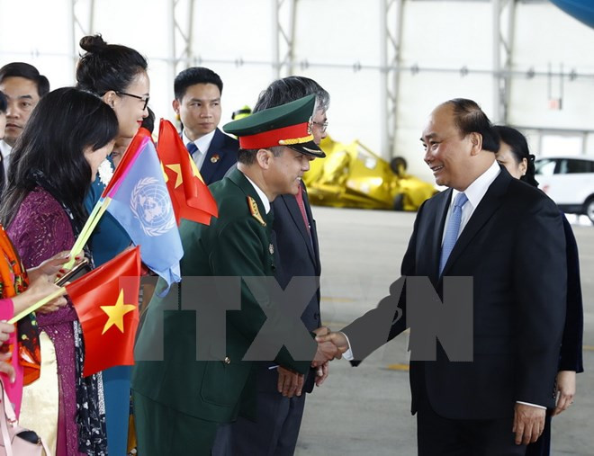 Premier vietnamita inicia visita a Estados Unidos ảnh 1 Premier vietnamita inicia visita a Estados Unidos ảnh 1